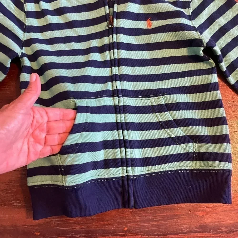 Ralph Lauren Kids Full Zipper Hoodie Jacket Size 6